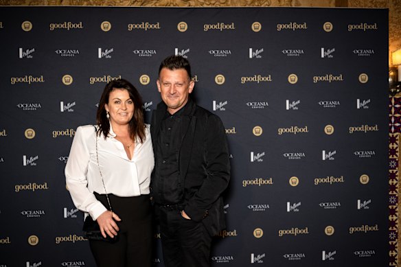 Karen Martini and Michael Sapountsis in 2023.