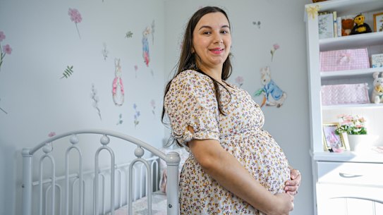 After trying increasingly experimental add-ons to boost her chances of conceiving via IVF, Deanna Carr, 26 turned her back on unproven treatments and is 37 weeks pregnant thanks to standard IVF.
