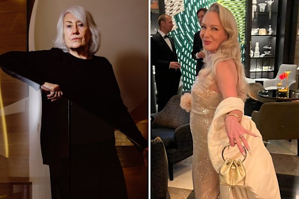 Judith Neilson and her former private secretary Annalouise “Lou” Spence.