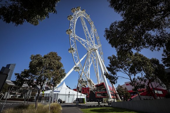 The observation wheel has been closed since 2021.