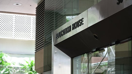 Queensland Department of Education’s main offices, Education House, located in Brisbane CBD.
