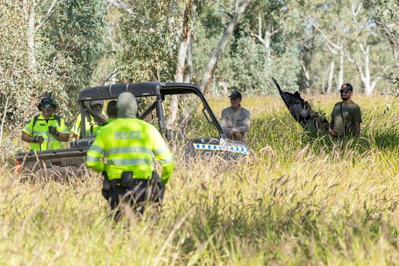 The search has so far covered 5 square kilometres by foot and 80 square kilometres by air and vehicle.