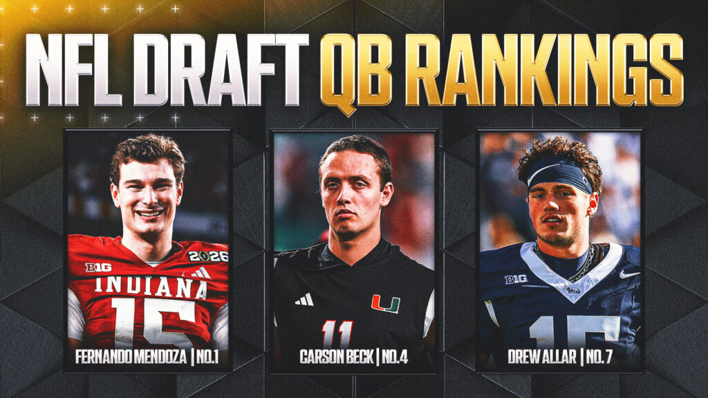 2026 NFL Draft: Rankings, Best Team Fits for Top-12 Quarterbacks