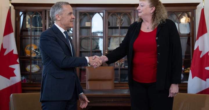 Marilyn Gladu will vote with Liberals on abortion, Carney says Marilyn Gladu will vote with Liberals on abortion, Carney says