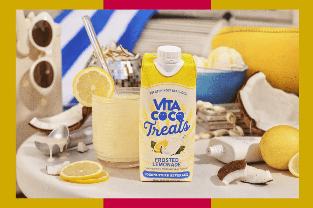 The best sip of the day might be Vita Coco’s new Frosted Lemonade