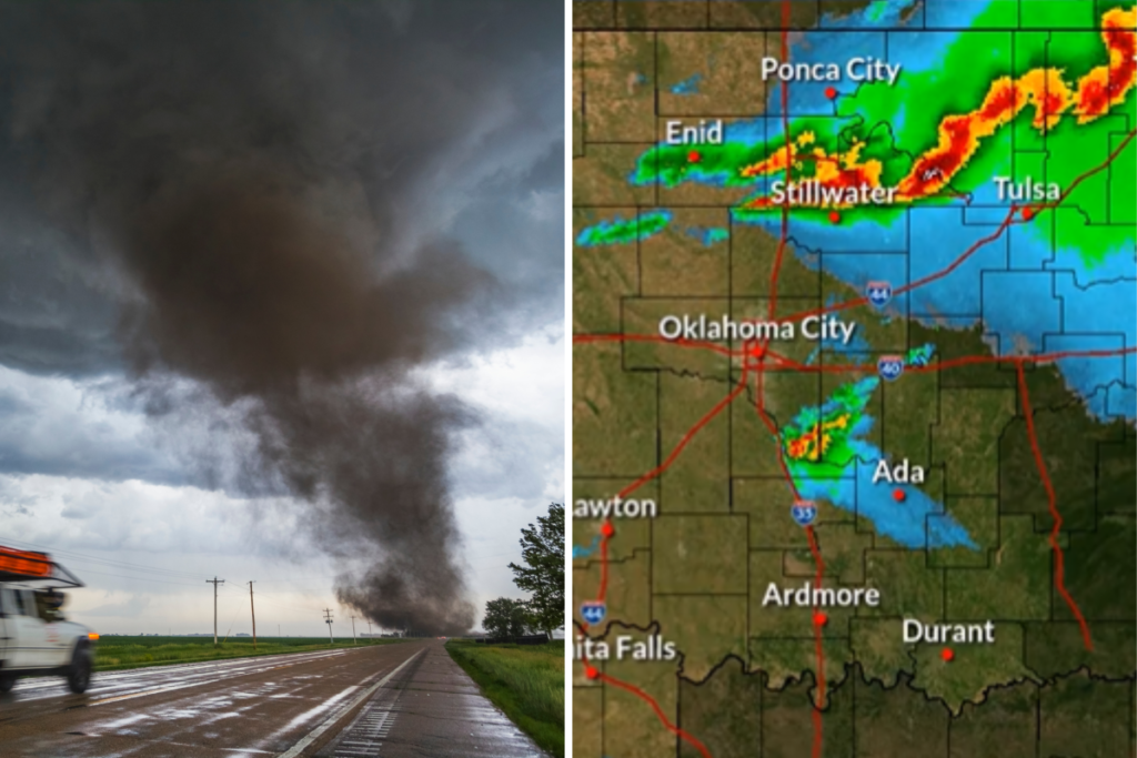 Map Shows Where Thunderstorms, Golf Ball-Sized Hail To Hit