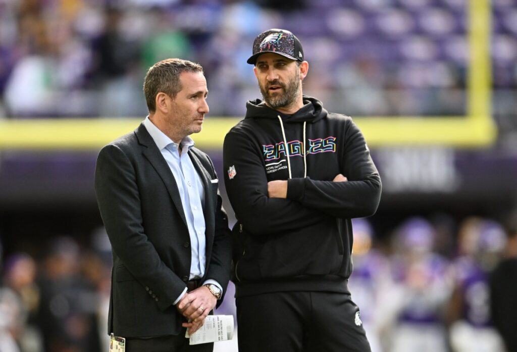 Eagles Execute Blockbuster Draft-Day Trade — No, A.J. Brown Isn’t Involved