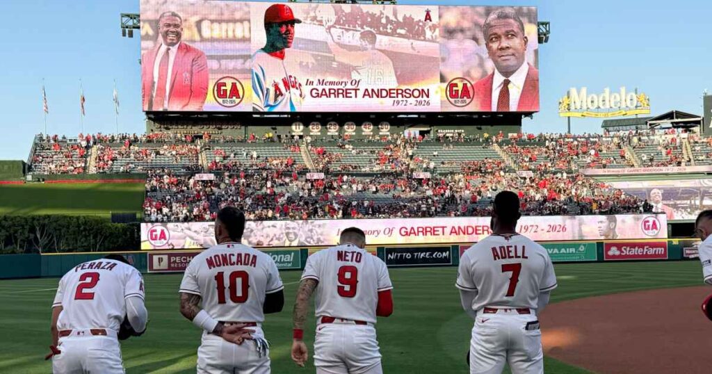 Los Angeles Angels Honor Late Garret Anderson In 1st Game After Legend’s Tragic Passing