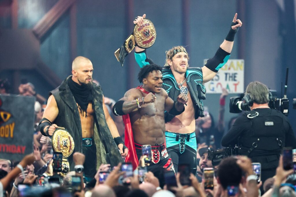 IShowSpeed’s Jaw-Dropping Move on Logan Paul Goes Viral at WrestleMania 42