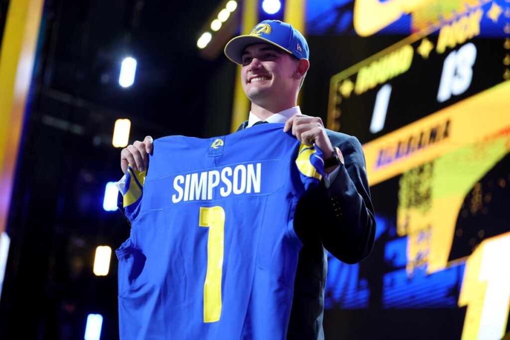 Ty Simpson Admits Having Multiple Secret Meetings With Sean McVay Pre-Draft