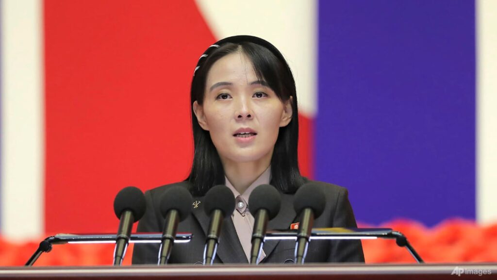 North Korea leader’s sister says Seoul’s regret sending drones ‘wise behaviour’