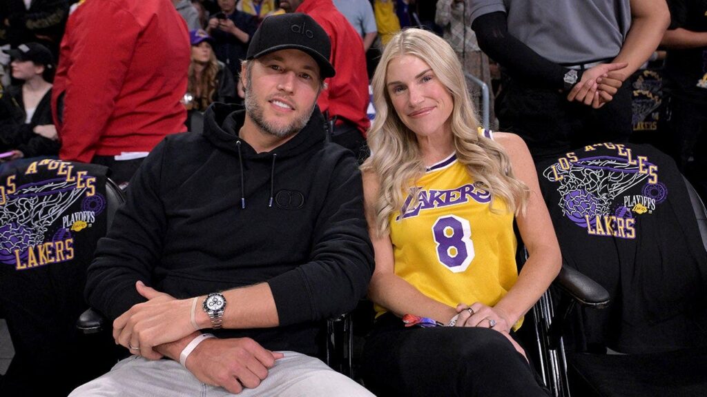 Matthew Stafford’s wife sends message to husband’s possible heir apparent, Rams draft pick Ty Simpson