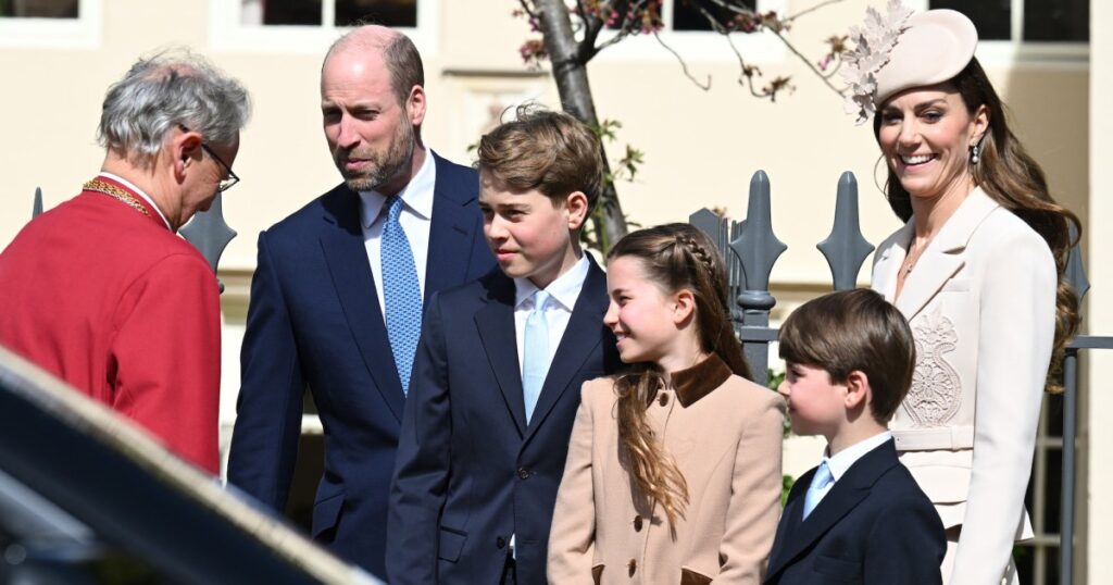 Prince George, 12, Towers Over Siblings Charlotte and Louis at 2026 Easter Service Prince George, 12, Towers Over Siblings Charlotte and Louis at 2026 Easter Service