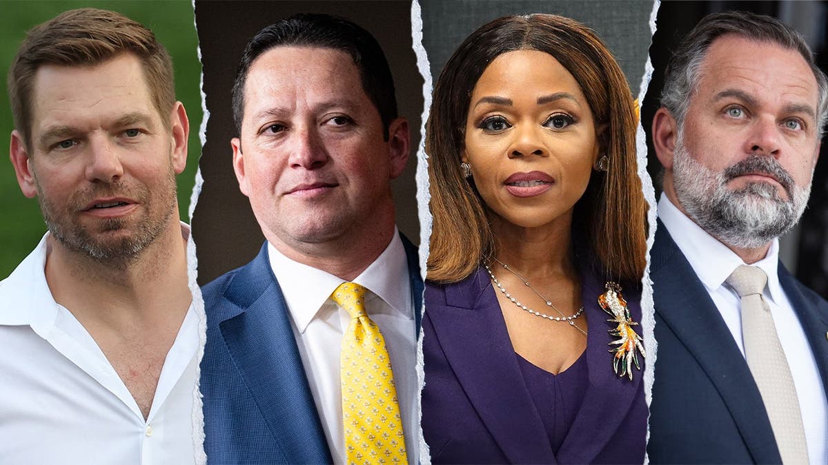 Swalwell, Gonzales, Sheila Cherfilus-McCormick and Cory Mills