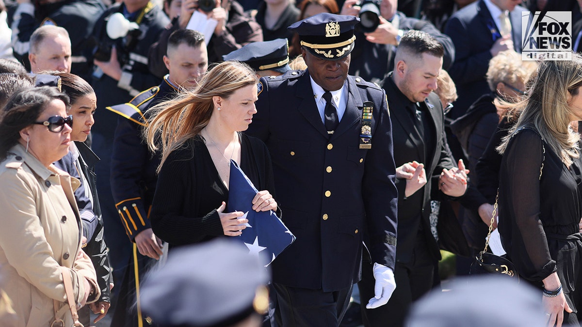 NYPD Officer Jonathan Diller funeral