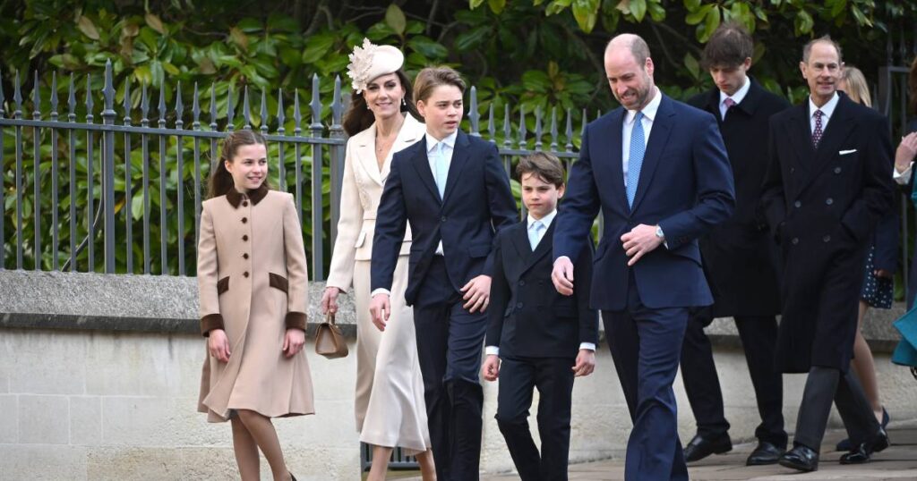 Prince William and Kate Middleton Bring 3 Kids to 2026 Easter Service: Which Other Royals Attended