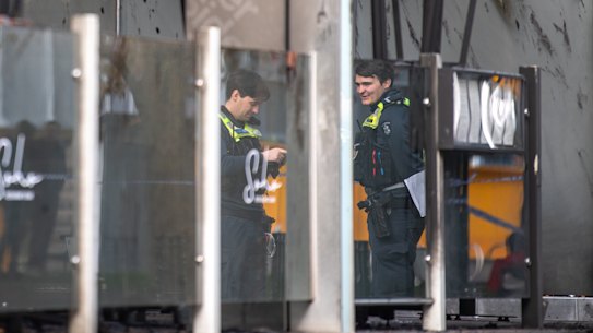 Fire damage at Soho Restaurant and Bar on Southbank on Friday.