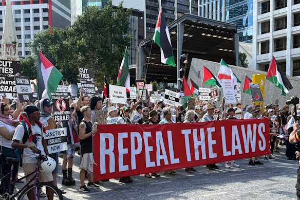 Justice for Palestine Magan-djin is planning to launch a high court challenge against the Queensland government’s laws.