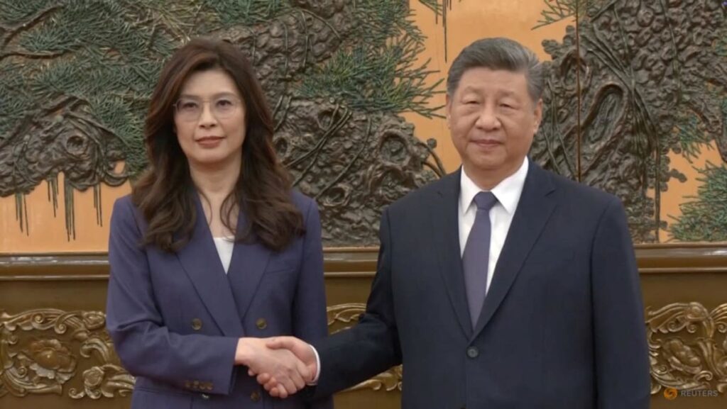 Chinese, Taiwanese will unite, Xi tells Taiwan opposition leader