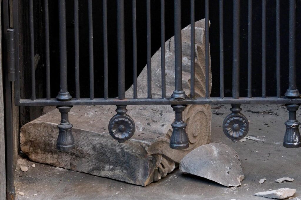 Man loses fingers after stone facade crushes hand: ‘It sounded like a bomb went off’