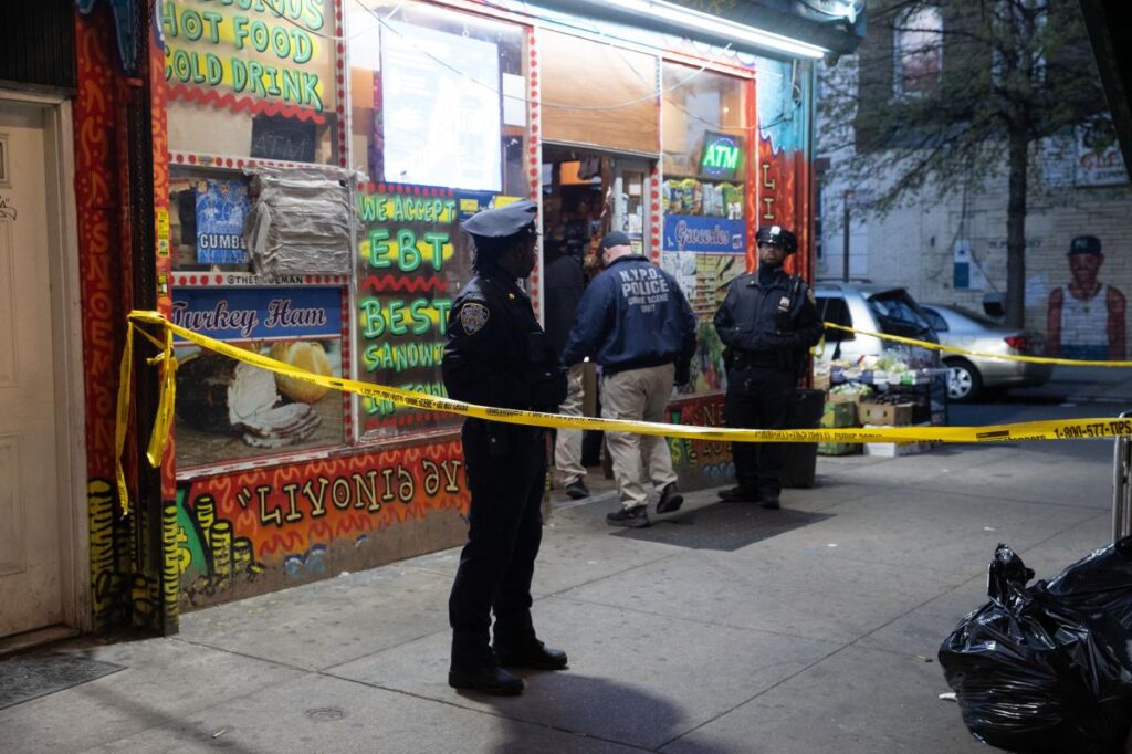 Teen shot dead inside Brooklyn bodega during clash with another youth