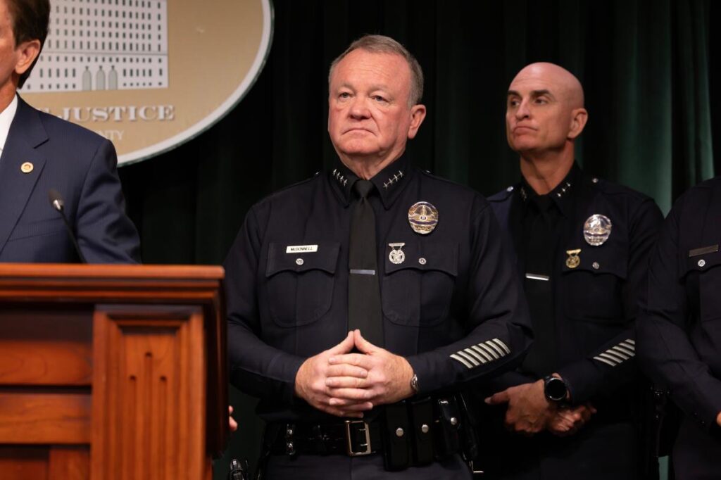 LAPD chief drops terrifying truth bomb about LA Olympics security