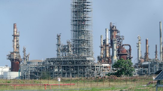 Ampol’s Lytton refinery on Brisbane’s east is one of only two that remain operating in Australia.