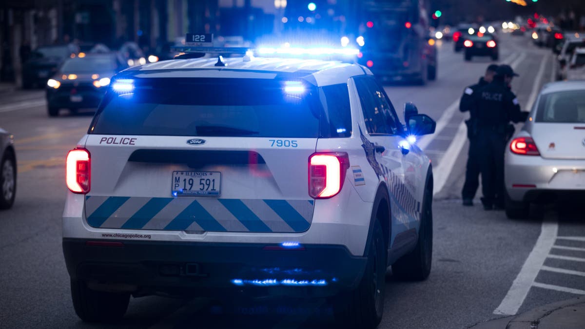Chicago Police Department officers responding to an incident in Chicago