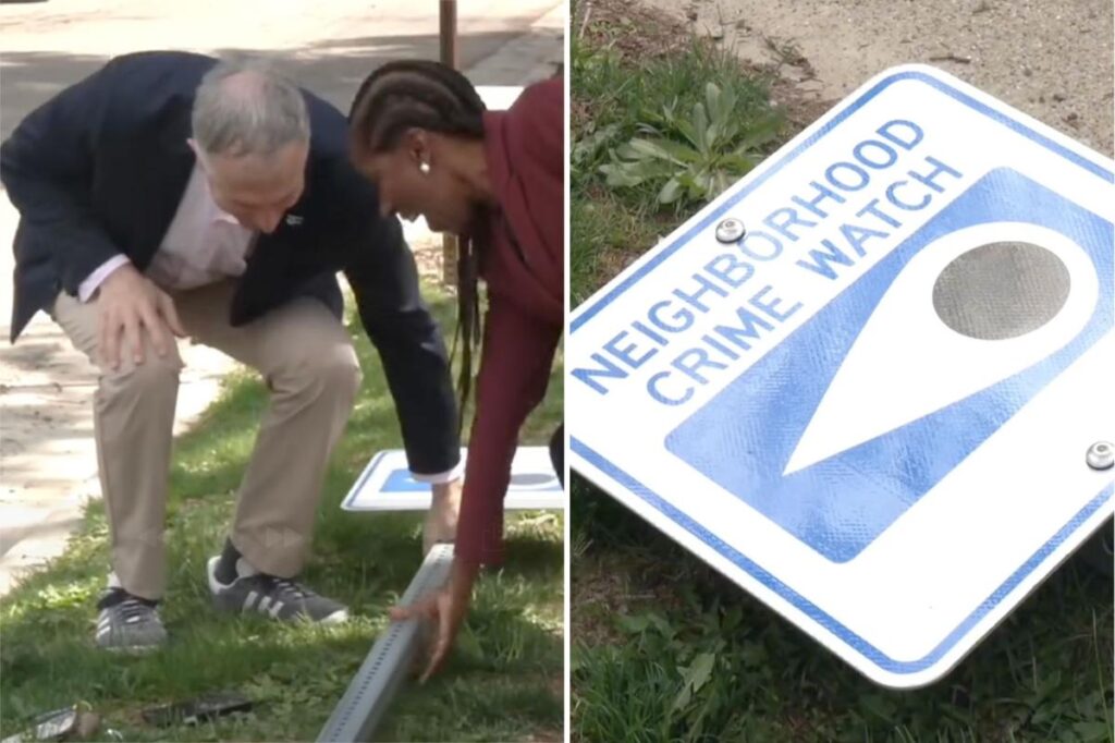 Lefty Michigan town shells out K to yank neighborhood watch signs lawmakers said were racist: ‘Expressions of exclusion’