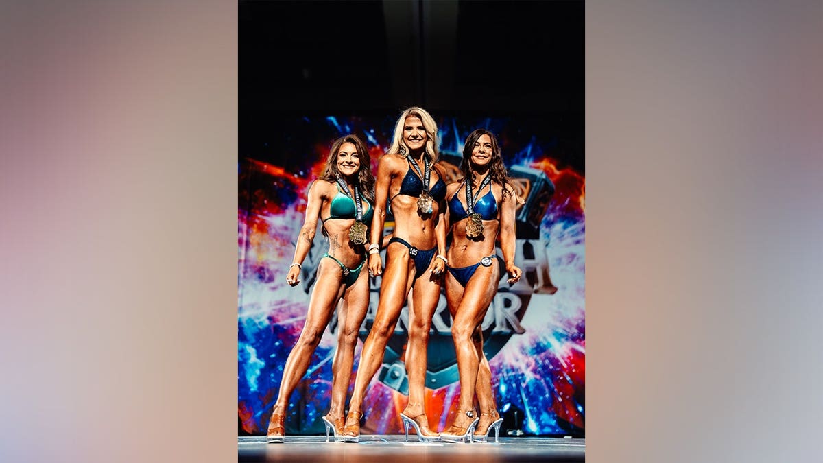 Elizabeth Smart posing at the Wasatch Warrior Competition in Salt Lake City Utah