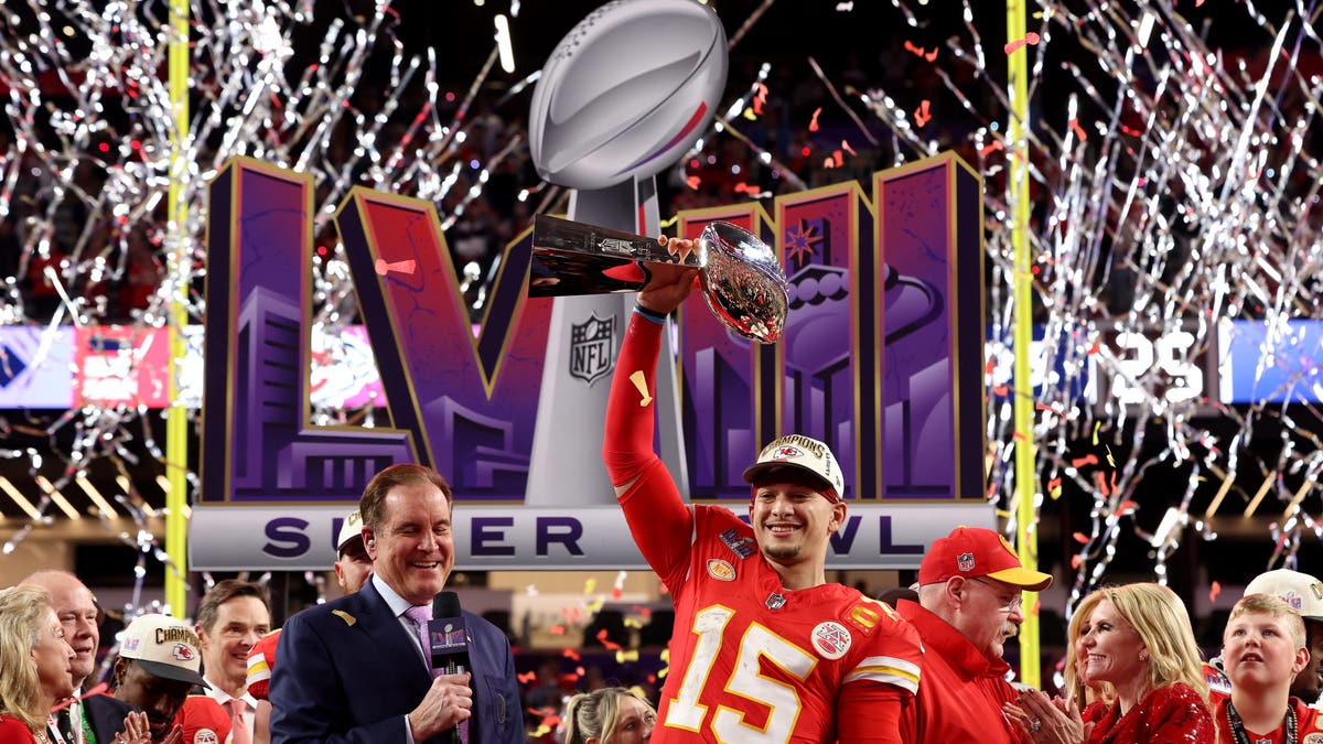 Patrick Mahomes is one of five quarterbacks to have started and won at least three Super Bowls. (Photo by Jamie Squire/Getty Images)