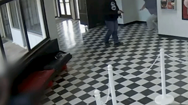 New video shows Oklahoma high school principal tackling gunman who opened fire inside the school New video shows Oklahoma high school principal tackling gunman who opened fire inside the school