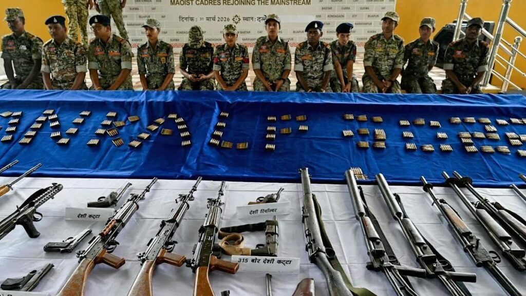 Indian police say 47 Maoist rebels surrender