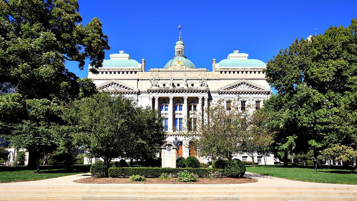 Indiana State Capitol Building in Indianapolis, Indiana