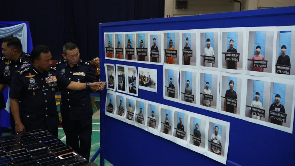 Kelantan love scam ring allegedly targeting Singapore men busted, 58 suspects arrested