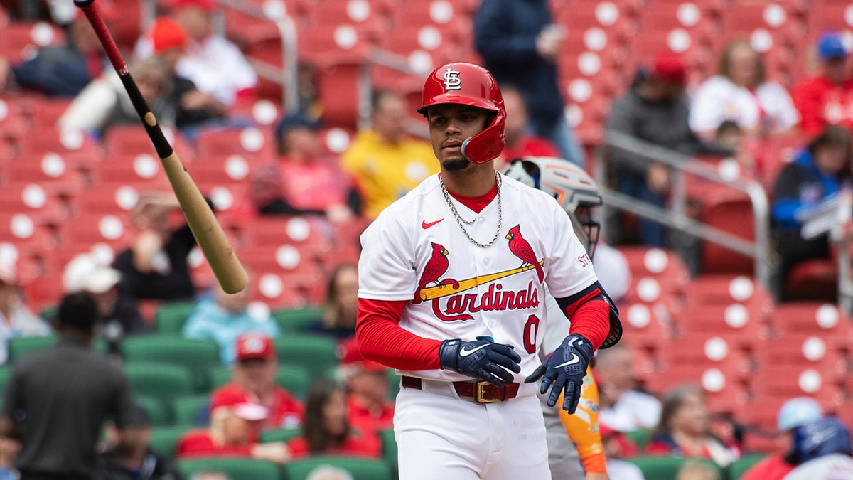 Masyn Winn strikes out