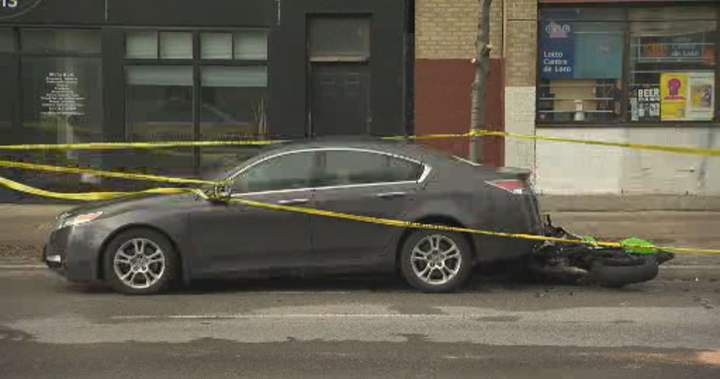 SUV strikes motorcycle, rider dies of injuries: Toronto police SUV strikes motorcycle, rider dies of injuries: Toronto police
