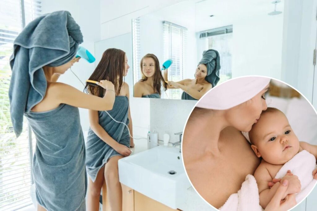 Social media scandalized by ‘naked mom theory’ — but some claim it’s good parenting: ‘Traumatizing’ Social media scandalized by ‘naked mom theory’ — but some claim it’s good parenting: ‘Traumatizing’