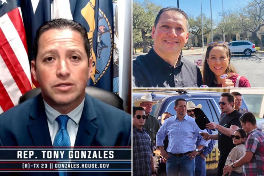 Ex-Rep. Tony Gonzales begged his decade-older staffer for nudes while his wife was pregnant, texts show