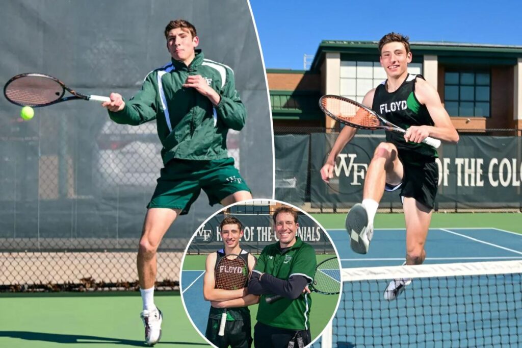 William Floyd’s Vidal Macchia chasing best of both worlds in tennis and running