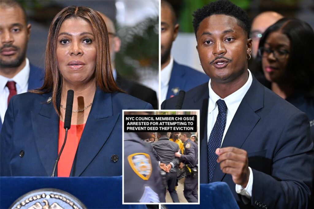 AG Letitia James contradicts own office over alleged ‘deed theft’ that led to NYC councilman’s protest arrest