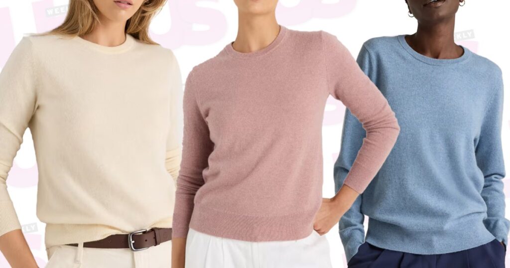 Yes, Quince’s Viral Cashmere Sweater Now Comes in 2 Limited-Edition Spring Colors — Selling Fast!
