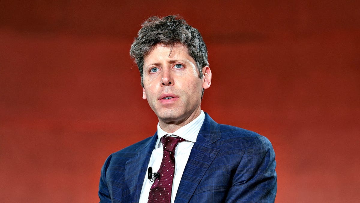 Sam Altman speaking at the 2026 Infrastructure Summit in Washington, D.C.