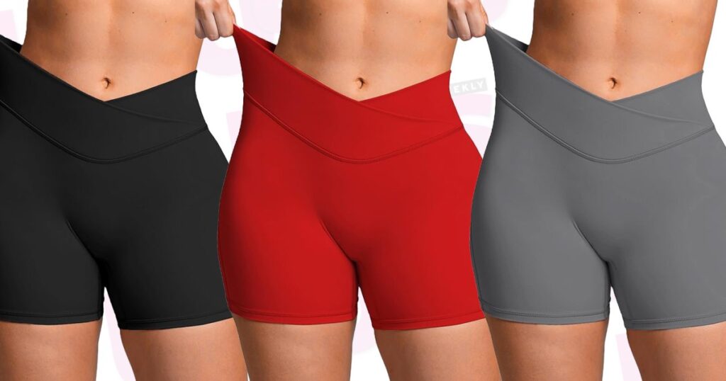I Tried the  Yoga Shorts Amazon Shoppers Say ‘Suck You In’ and Feel ‘So Comfortable’