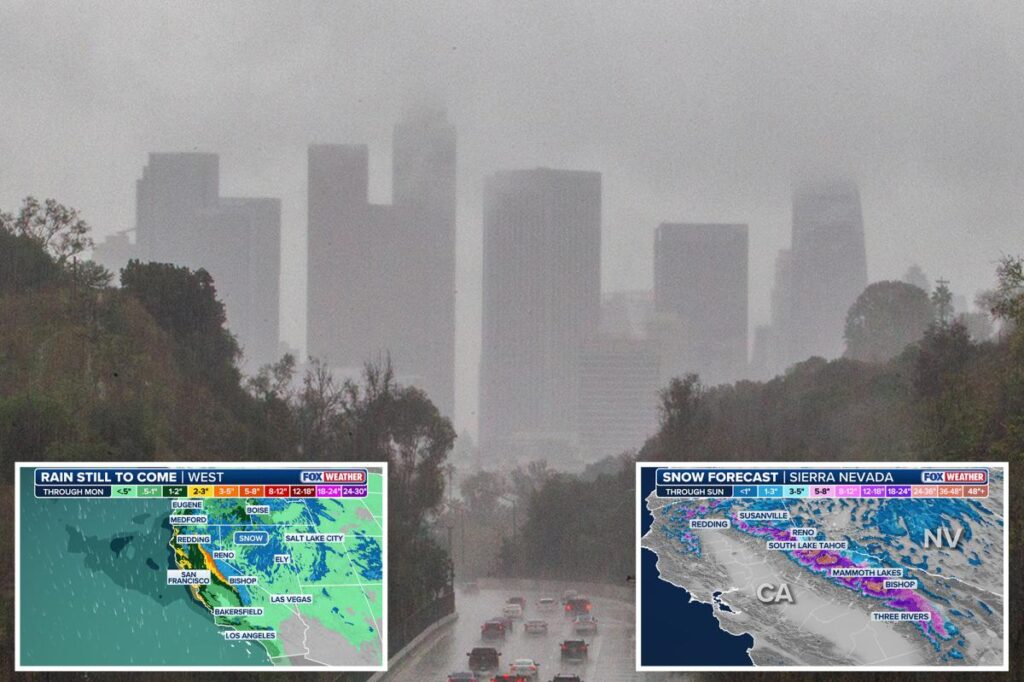 Weekend storm cocktail of rain, thunderstorms and snow to slam SoCal: ‘I don’t want it to come!’