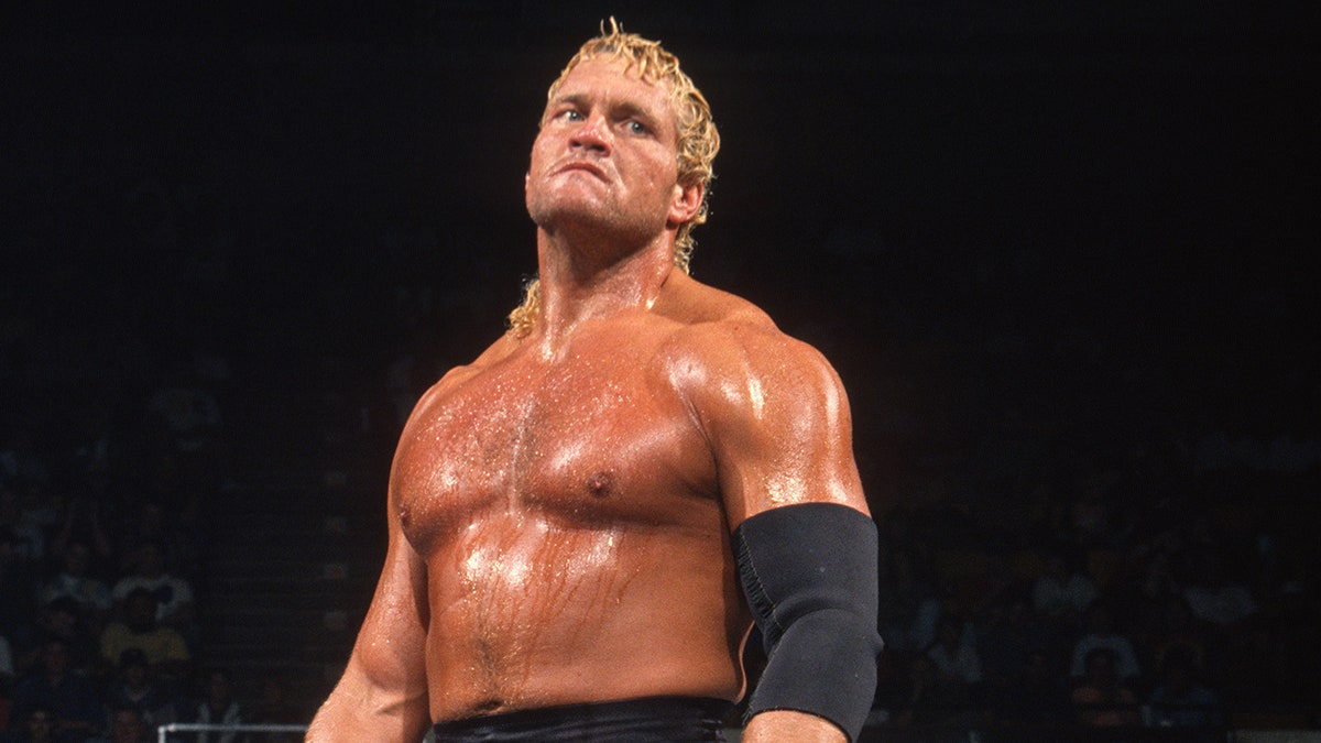 Sid Eudy looking on during Superstars of Wrestling at Portland Civic Center