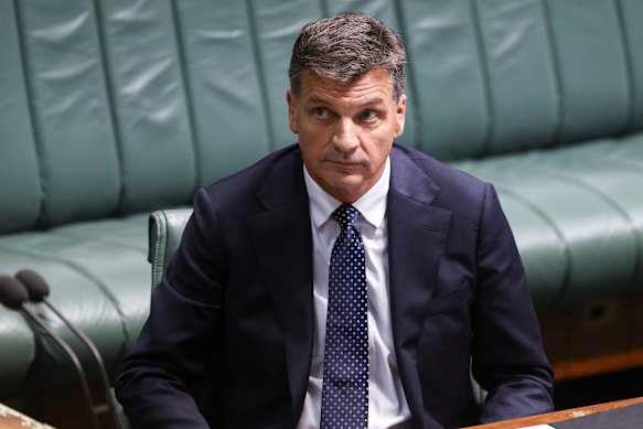 Opposition Leader Angus Taylor: pot, kettle, black?