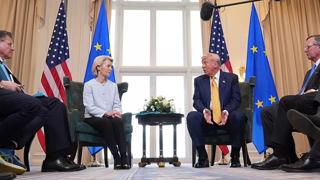 EU-US trade deal faces further negotiations in Brussels EU-US trade deal faces further negotiations in Brussels