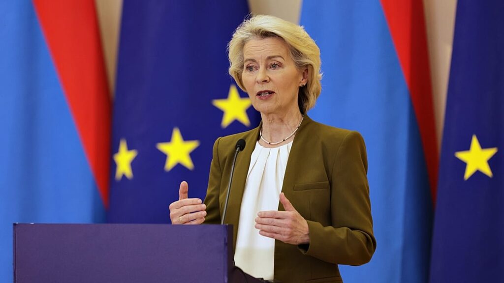 ‘A deal is a deal’: Von der Leyen hits back at Trump’s tariff threat