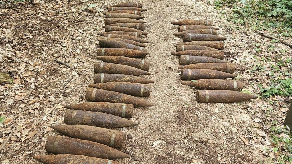 1.5 tonnes of Soviet munitions found in Berlin forest